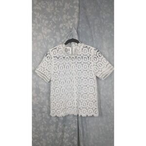 Sugar Lips Lace Crop Top Sz XS